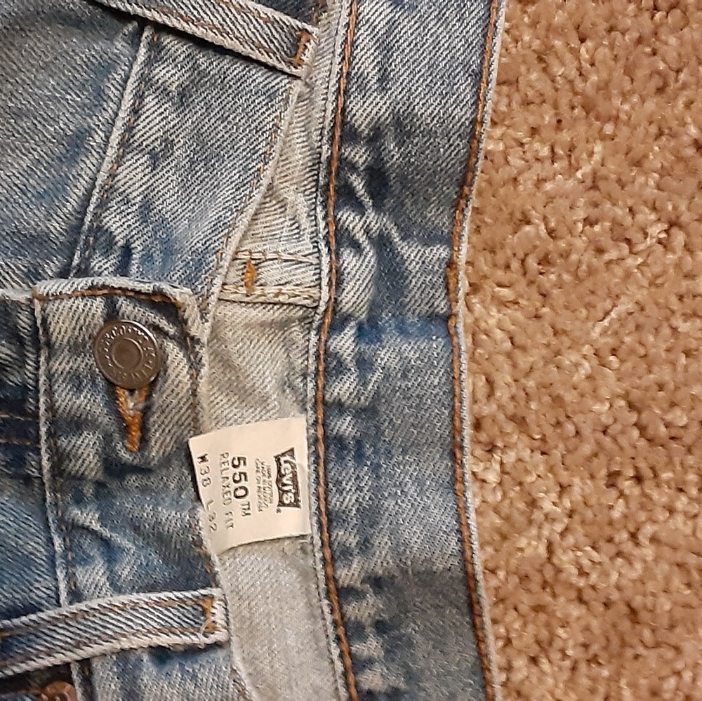 VINTAGE 550 LEVI'S - Picture 4 of 4